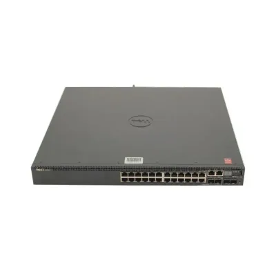 P486K - Dell PowerConnect 3524 24 x Ports 10/100Base-T + 2 x Ports SFP Shared + 2 x Ports 10/100/1000Base-T Rack-Mountable Manageable Stackable Fast Ethernet Network Switch