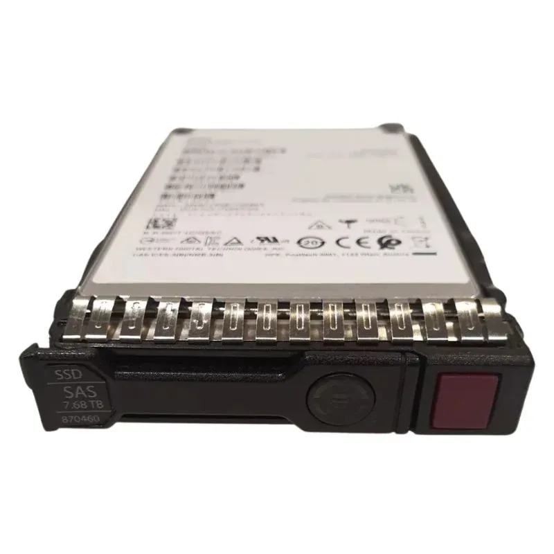 HPE P49041-B21 7.68 TB SAS 24G RI SFF BC MV Solid State Drive W/ Tray