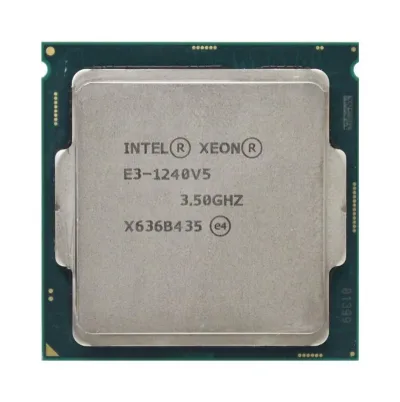 P4X-UPE31240V5-SR2LD - Supermicro 3.5GHz 8GT/s DMI3 8MB SmartCache Socket FCLGA1151 Intel Xeon E3-1240 V5 4-Core Processor