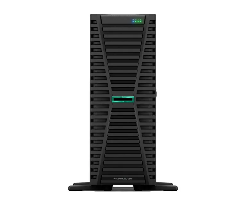 HPE P53564-001 ProLiant ML350 Gen11 1x Xeon Silver 4410Y 12-Core 2.00GHz 1x 32GB DDR5 4-Bays LFF VROC 1x 800W PSU 4U Tower Server