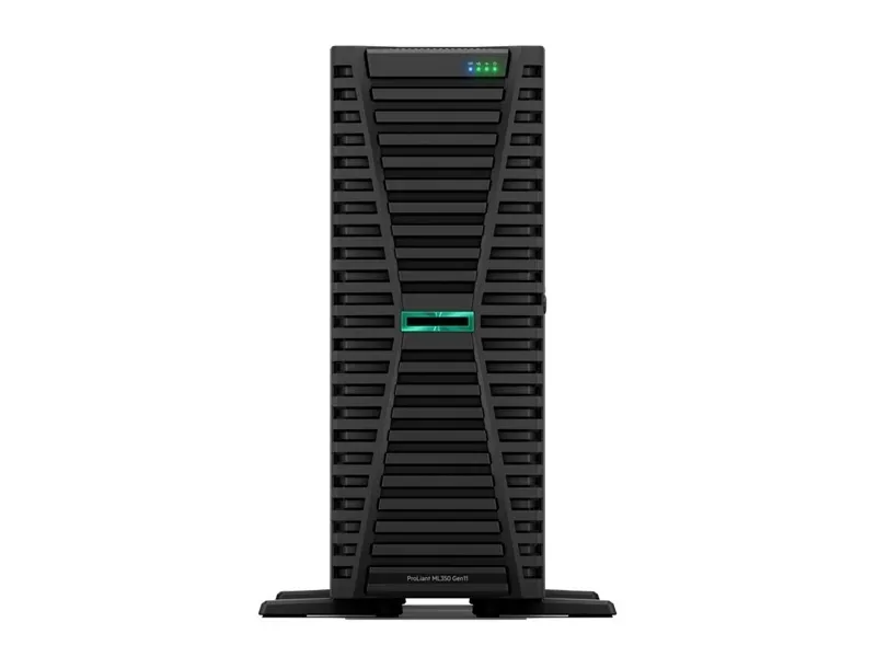 HPE P53568-001 ProLiant ML350 Gen11 1x Xeon Silver 4416+ 20-Core 2.00GHz 1x 32GB DDR5 8-Bays SFF MR408i-o 1x 800W PSU 4U Tower Server