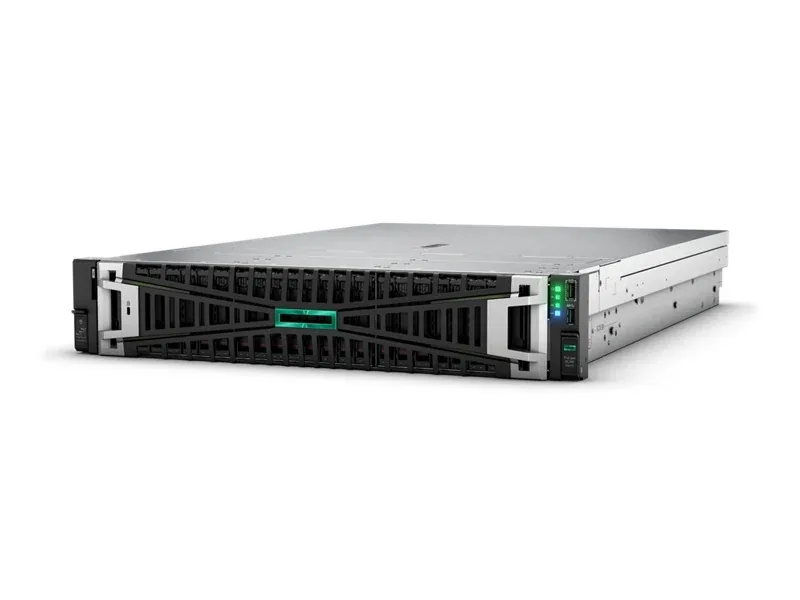 HPE P55080-B21 ProLiant DL385 Gen11 2u Rack Server AMD Epyc 9124 3.0GHz 32GB DDR5 SDRAM 800-Watts PS SAS 12Gb/s Controller. In Stock