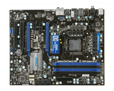 P55A-FUZION - MSI Fuzion P55A Fuzion Desktop Motherboard Intel Chipset ATX Socket H LGA-1156 16GB DDR3 SDRAM Serial ATA/300, Serial ATA/600 Yes 7.1