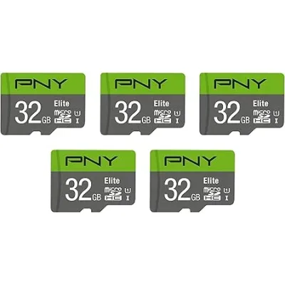 P561607X2 - PNY 32GB Class 10 microSDHC Flash Memory Card (2-Pack)
