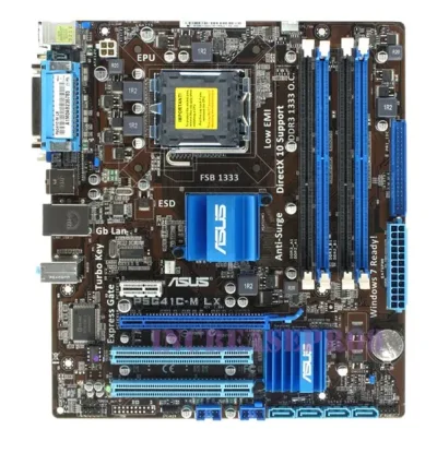 ASUS P5G41-MLX2/GB P5G41-M LX2/GB Intel G41 Socket 775 mATX Motherboard w/Video Audio & GB LAN