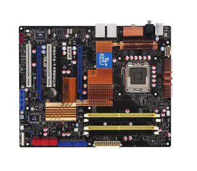 P5N72-T PREMIUM - ASUS AI Lifestyle P5N72-T Premium Desktop Board nVIDIA nForce 780i SLI Enhanced SpeedStep Technology Socket T 1333MHz, 1066MHz, 800MHz FSB 8GB DDR2 SDRAM DDR2-1066/PC2-8500, DDR2-800/PC2-6400, DDR2-667/PC2-5300 SLI ATX