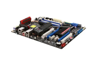 P5Q DELUXE GREEN - ASUS P5Q Deluxe Desktop Board Intel P45 Enhanced SpeedStep Technology Socket T 1600MHz, 1333MHz, 1066MHz, 800MHz FSB 16GB DDR2 SDRAM DDR2-1200/PC2-9600, DDR2-1066/PC2-8500, DDR2-800/PC2-6400, DDR2-667/PC2-5300 CrossFireX ATX