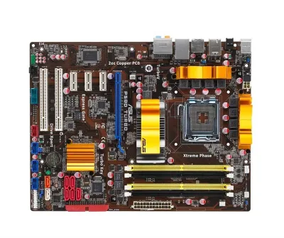 P5QD TURBO - ASUS P5QD Turbo Desktop Board Intel Chipset ATX Socket T 1600MHz, 1333MHz, 1066MHz, 800MHz FSB 16GB DDR2 SDRAM Ultra ATA/133 (ATA-7) Serial ATA/300 Yes 7.1