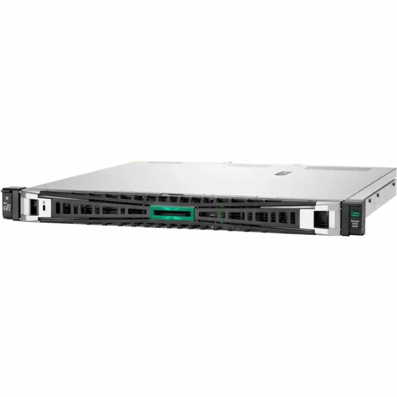 HPE P65393-B21 ProLiant DL20 Gen11 1x Xeon E-2414 Quad-Core 2.80GHz 1x 16GB DDR5 2-Bays NHP LFF Embedded VROC Controller 1x 290W PSU 1U Rack-mountable Server. In Stock