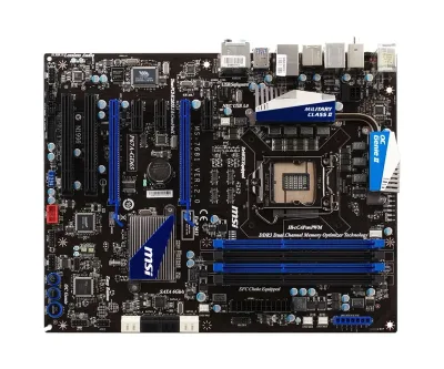 P67A-GD65 - MSI Socket LGA 1155 Intel P67 Chipset DDR3 4x DIMM 4x SATA 6.0Gb/s ATX Motherboard