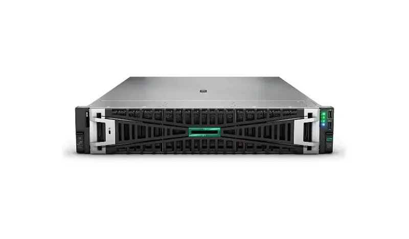 HPE P71679-005 ProLiant DL380 Gen11 1x Xeon Silver 4510 12-Core 2.40GHz 2x 32GB DDR5 2x 480GB SATA SSD 8-Bays BC SFF MR408i-o Controller 2x 1000W Flex Slot PSU 2U Rack-mountable Smart Choice Server