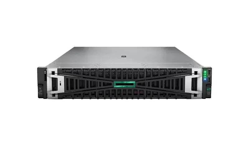 HPE P72984-005 ProLiant DL380 Gen11 1x Xeon Silver 4514Y 16-Core 2.00GHz 4x 32GB DDR5 2x 2.4TB SAS HDD 8-Bays SFF MR408i-o Controller 2x 1000W Flex Slot PSU 2U Rack-mountable Smart Choice Server