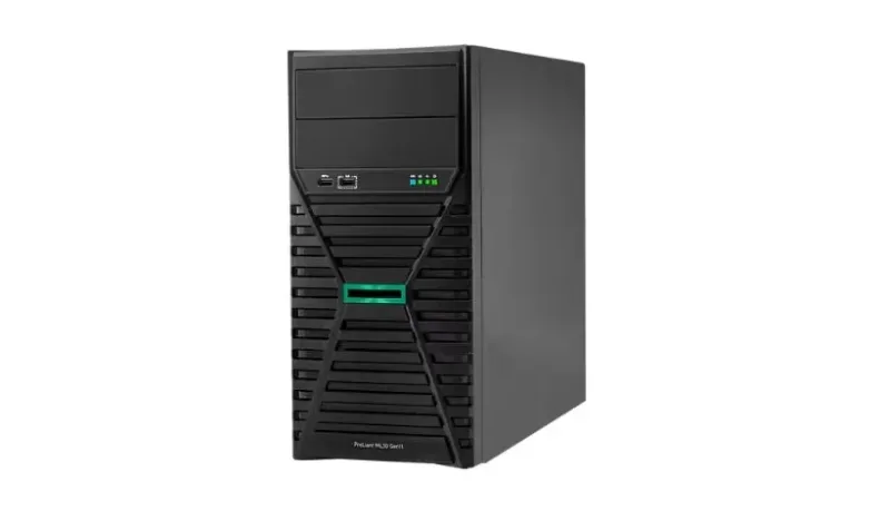 HPE P72995-005 ProLiant ML30 Gen11 1x Xeon E-2434 Quad-Core 3.40GHz 1x 32GB DDR5 2x 960GB SATA 8-Bays BC SFF MR216i-p Controller 2x 500W Flex Slot PSU 4U Tower Smart Choice Server. In Stock