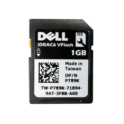 P789K - Dell PowerEdge iDRAC 6 1GB SD vFlash Memory Card