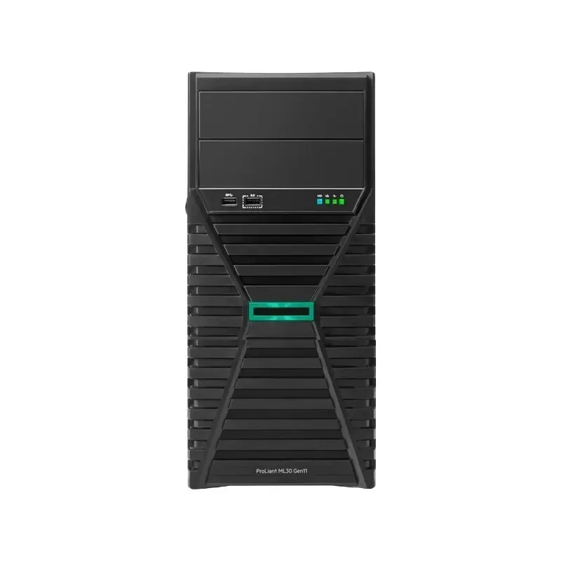 HPE P83316-005 ProLiant ML30 Gen11 6333P 3.1GHz 6-Core 1P 1x32GB 8SFF 1GbE 2x480GB SATA SSD 2x500W PS Tower Server