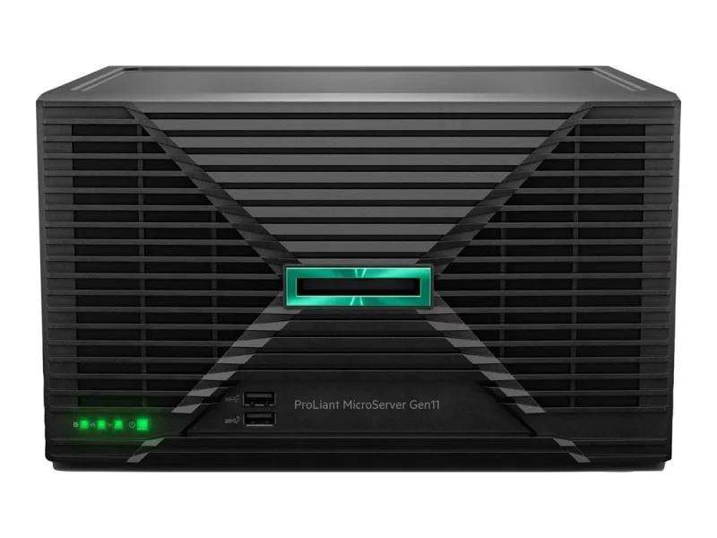 HPE P86811-005 ProLiant MicroSvr Gen11 6315P 2.8GHz 4-Core 1x16GB 4LFF-NHP iLO KIT 1GbE 1x180W PS Micro Server