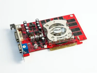 P8685-69001 - HP Nvidia Geforce FX5900 256MB DDR AGP 8x 256-Bit DVI VGA TV Out Video Graphics Card