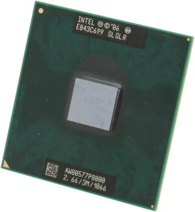 P8800 - Intel Core 2 Duo 2.66GHz 1066MHz FSB 3MB L2 Cache Notebook Processor