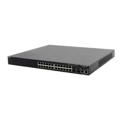 P8811 - Dell PowerConnect 3424 24 x Ports 10/100Base-T Managed Fast Ethernet Network Switch
