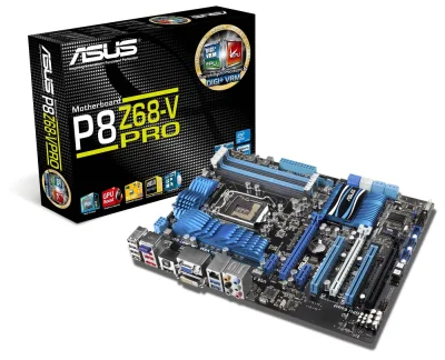 P8Z68-VPRO-PB-R - ASUS P8z68-V Pro Intel Z68 Sli/Crossfirex Socket 1155 Atx Mother