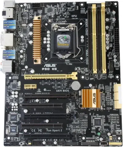 Asus P9D-C/4L Intel C224 DDR3 4-Slot System Board (Motherboard) Socket LGA1150
