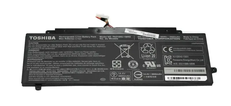 PA5189U-1BRS - Toshiba 4-Cell 3860mAh/60Wh 14.4V Li-Ion Battery for Satellite P55W-B5224