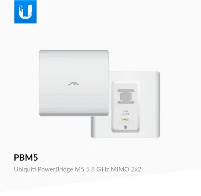 PBM5-US - Ubiquiti PowerBridge M 150Mbit/s Wireless Bridge