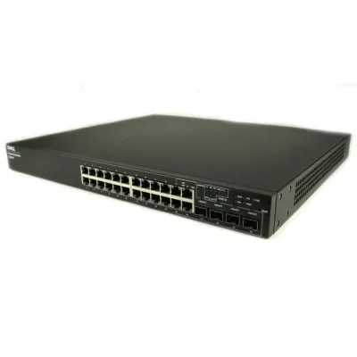 PC5324 - Dell PowerConnect 5324 24 x Ports 10/100/1000Base-T + 4 x Shared SFP Gigabit Ethernet Network Switch