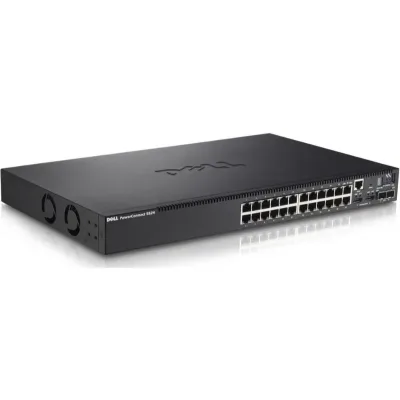 PC5524 - Dell PowerConnect 5524 24 x Ports 10/100/1000Base-T Gigabit Ethernet Layer 3 Managed Network Switch