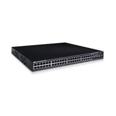 PC6248P - Dell PowerConnect 6248P 48 x Ports 10/100/1000Base-T PoE + 4 x Ports Shared SFP Layer 3 Managed Gigabit Ethernet Network Switch
