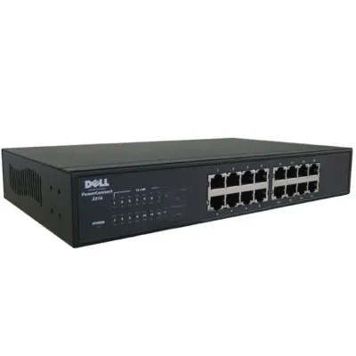 PCT2216 - Dell PowerConnect 2216 16 x Ports 10/100Base-T Fast Ethernet Switch