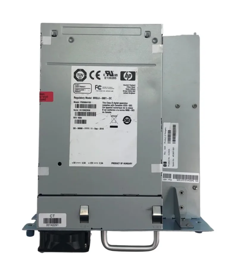 HP PD098K#103 800GB/1.60TB StorageWorks Msl2024/4048 LTO-4 Ultrium 1840 Fibre Channel Loader Ready Tape Drive