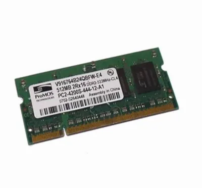 PE832A - HP 1GB DDR2-533MHz PC2-4200 non-ECC Unbuffered CL4 200-Pin SoDimm 1.8V Memory Module