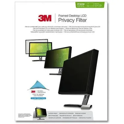 PF322W - 3M Framed Privacy Filter for Widescreen Desktop LCD / CRT Monitor