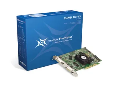 PH-A8X256 - Matrox Parhelia 256MB DDR 256-Bit AGP 4X/8X GPU Graphics Card