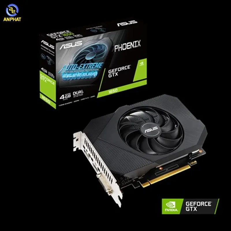 PH-GTX1650-4GD6-P - Asus Phoenix GeForce GTX 1650 Graphic Card 4GB GDDR6