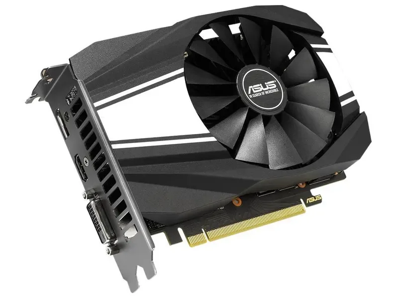 PH-GTX1660S-O6G ASUS NVIDIA GeForce GTX 1660 SUPER 6GB PHOENIX FAN GDDR6 DVI/HDMI/DisplayPort/DVI-D PCI-Express Video Card