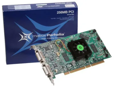 PH-P256PDIF - Matrox Parhelia 256MB Video Graphics Card