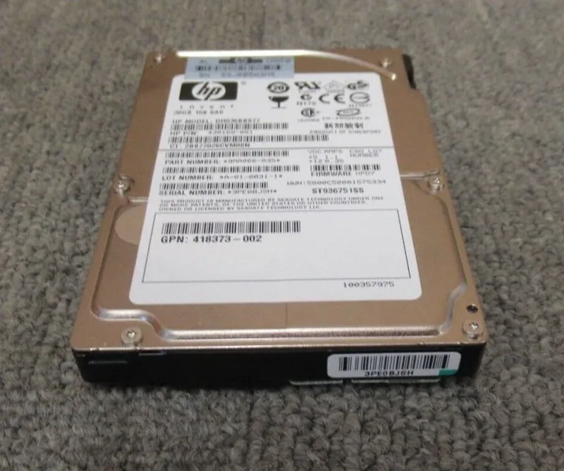 PHH836X412 - HP 73GB 15000RPM SAS 3GB/s Hot-Pluggable Dual Port 2.5-inch Hard Drive