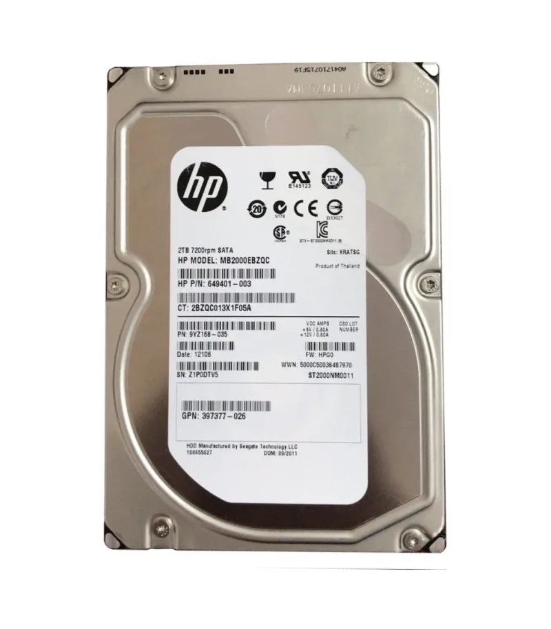 PHH841VDJX - HP 146GB 10000RPM SAS 3GB/s Hot-Pluggable Dual Port 2.5-inch Hard Drive