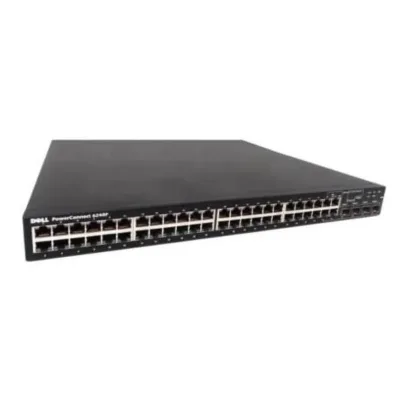 PK463 - Dell PowerConnect 6248P 48 x Ports 10/100/1000Base-T PoE + 4 x Ports Shared SFP Layer 3 Managed Gigabit Ethernet Network Switch