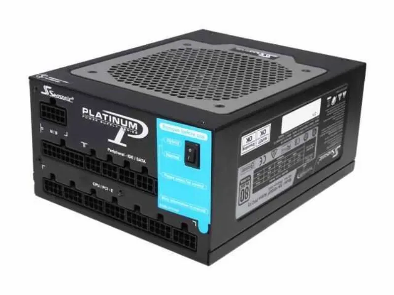 PLATINUM-1050 - Seasonic SS-1050XP3 1050-Watts 80-Plus Platinum ATX 12V/EPS 12V Power Supply with Active PFC