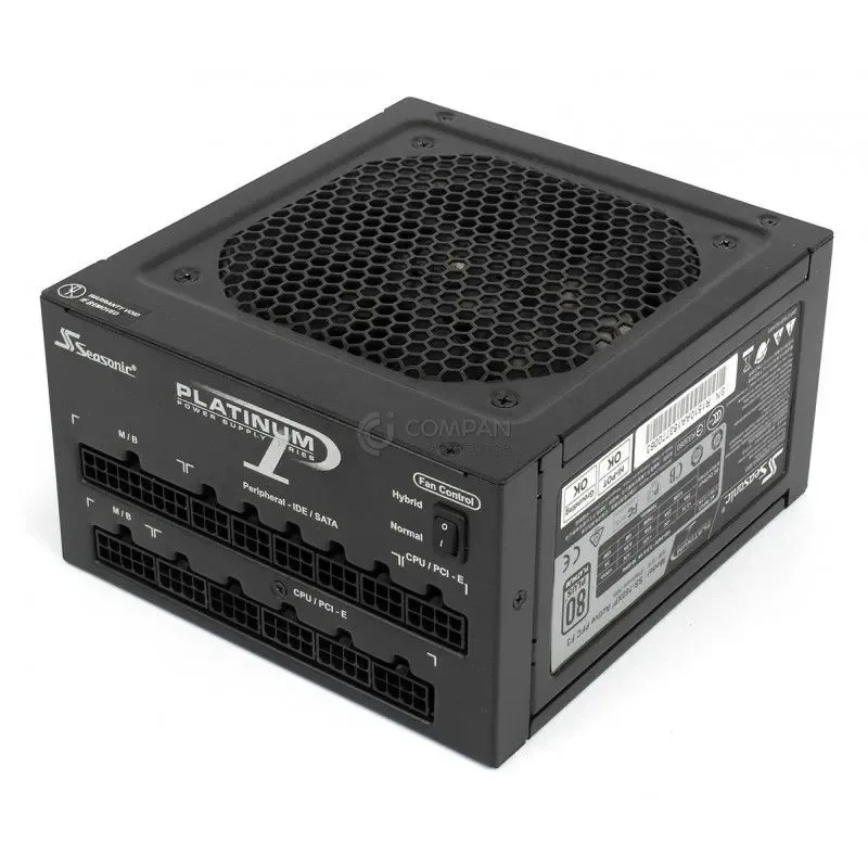 PLATINUM-760 - Seasonic SS-760XP 760-Watts 80-Plus Platinum ATX 12V/EPS 12V Power Supply with Active PFC