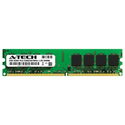 PN424 - Dell 1GB DDR2-667MHz PC2-5300 non-ECC Unbuffered CL5 240-Pin DIMM 1.8V Memory Module