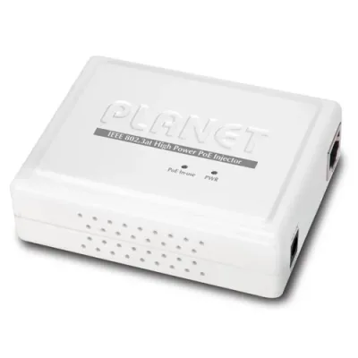 POE-161 - Planet Industrial POE-161 IEEE802.3at High Power PoE Injector - 30W