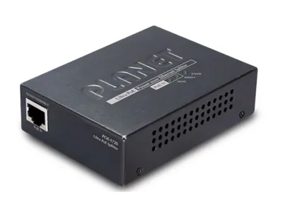 POE-172S - Planet Industrial Single Port 10/100/1000Mbps 95W Ultra PoE Splitter (12V/19V/24V)
