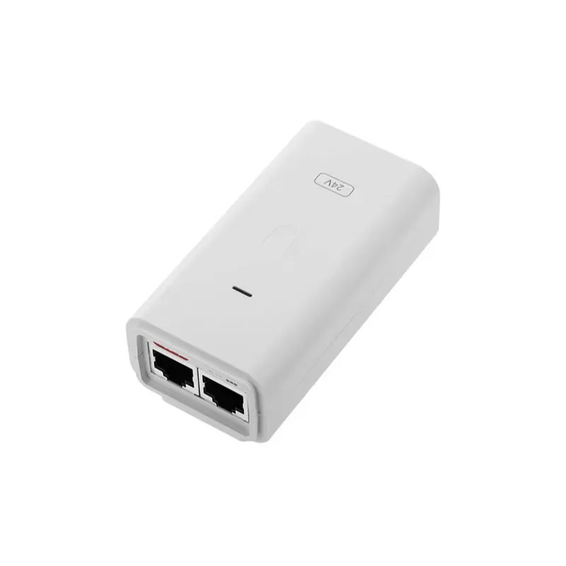 POE-24-12W-WH - Ubiquiti 24V DC 0.5A 12W PoE Adapter White
