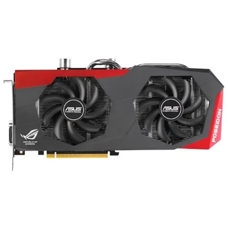 POSEIDON-GTX780-P-3G - ASUS Rog Poseidon Gtx780 3GB DDR5 2 DVI HDMI Dp SLI Video Graphics Card