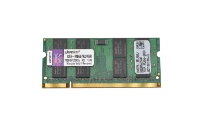 PR10840 - Kingston 4GB DDR2-667MHz PC2-5300 ECC Fully Buffered CL5 240-Pin DIMM 1.8V Dual Rank Memory Module