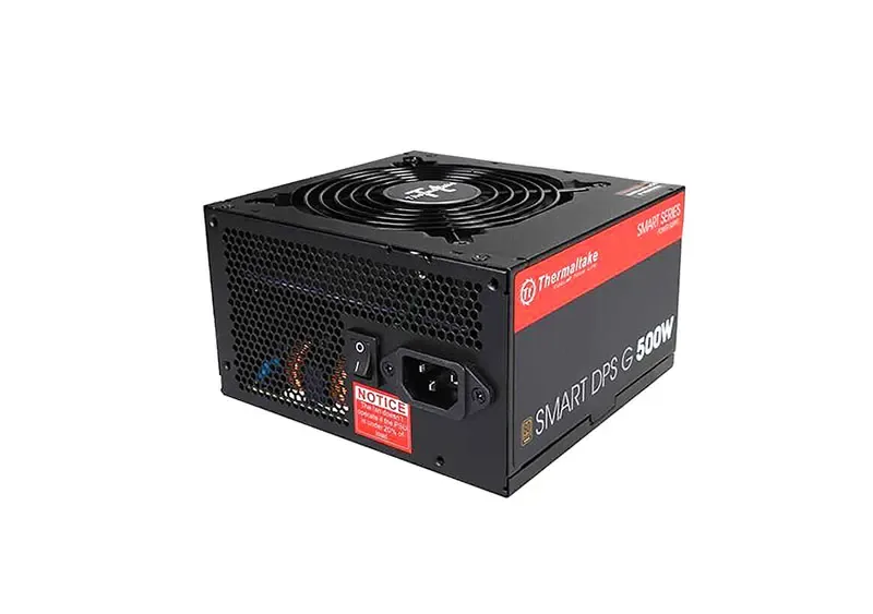 PS-SPG-0500DPCBUS-B - Thermaltake Smart SPG-500DH2CCB 500-Watts 86% Efficiency ATX12V & EPS12V Power Supply